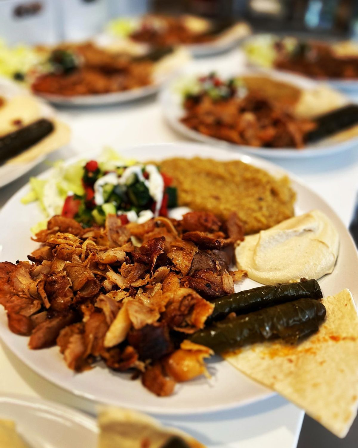 Dana ve kuzu tabağı