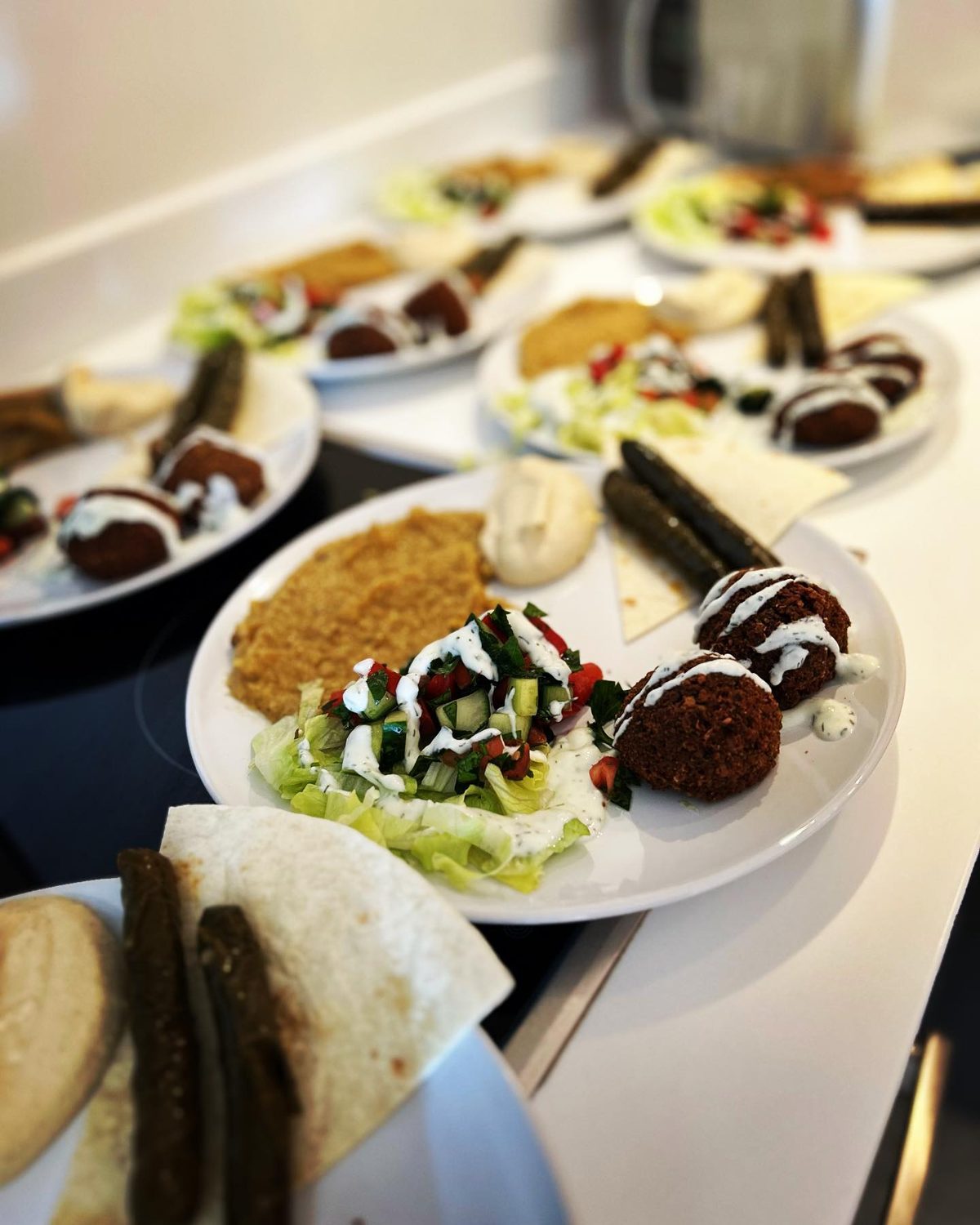 Falafel tabağı